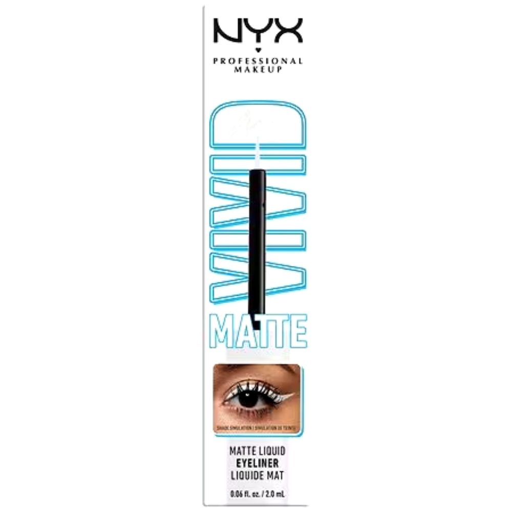 NYX Professional Makeup Vivid Matte Liquid Liner, White